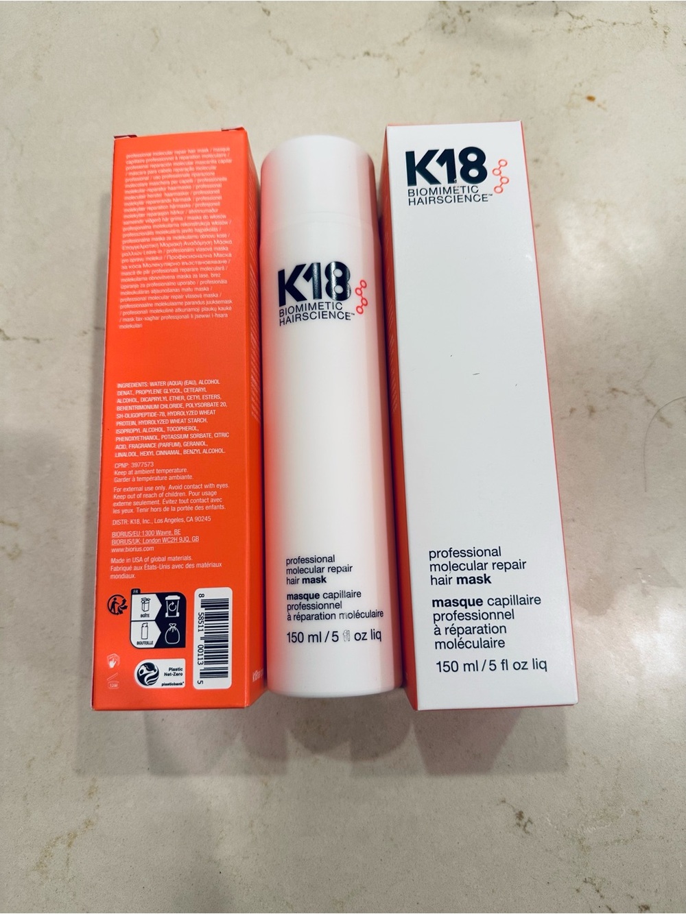 Brand new factory sealed K18 Repair Hair Mask - Professional 5oz